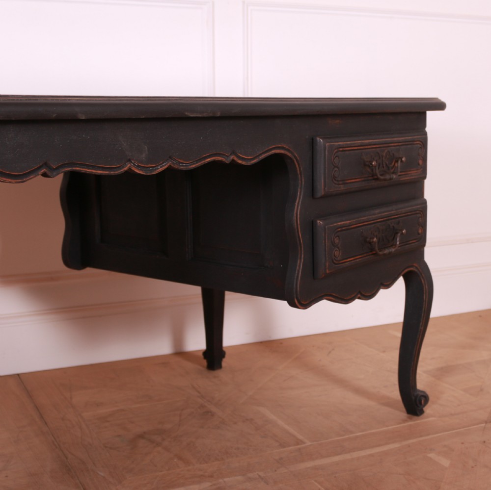 French Painted Kneehole Desk View IV