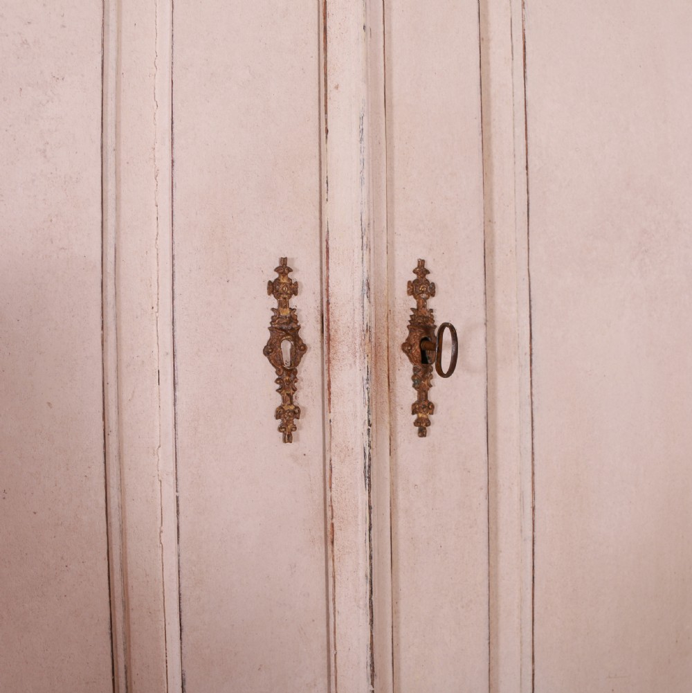 Swedish Painted Linen Cupboard View V