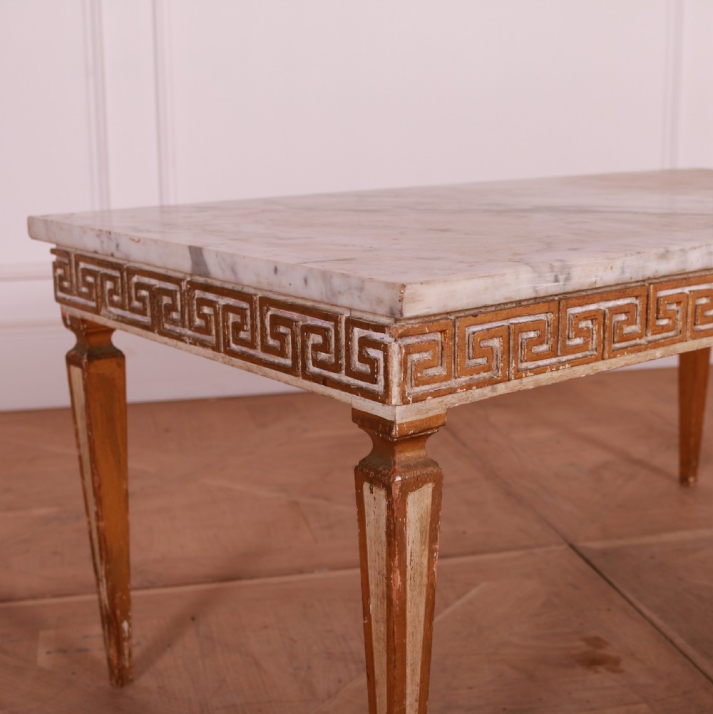 French Marble Top Coffee Table View II
