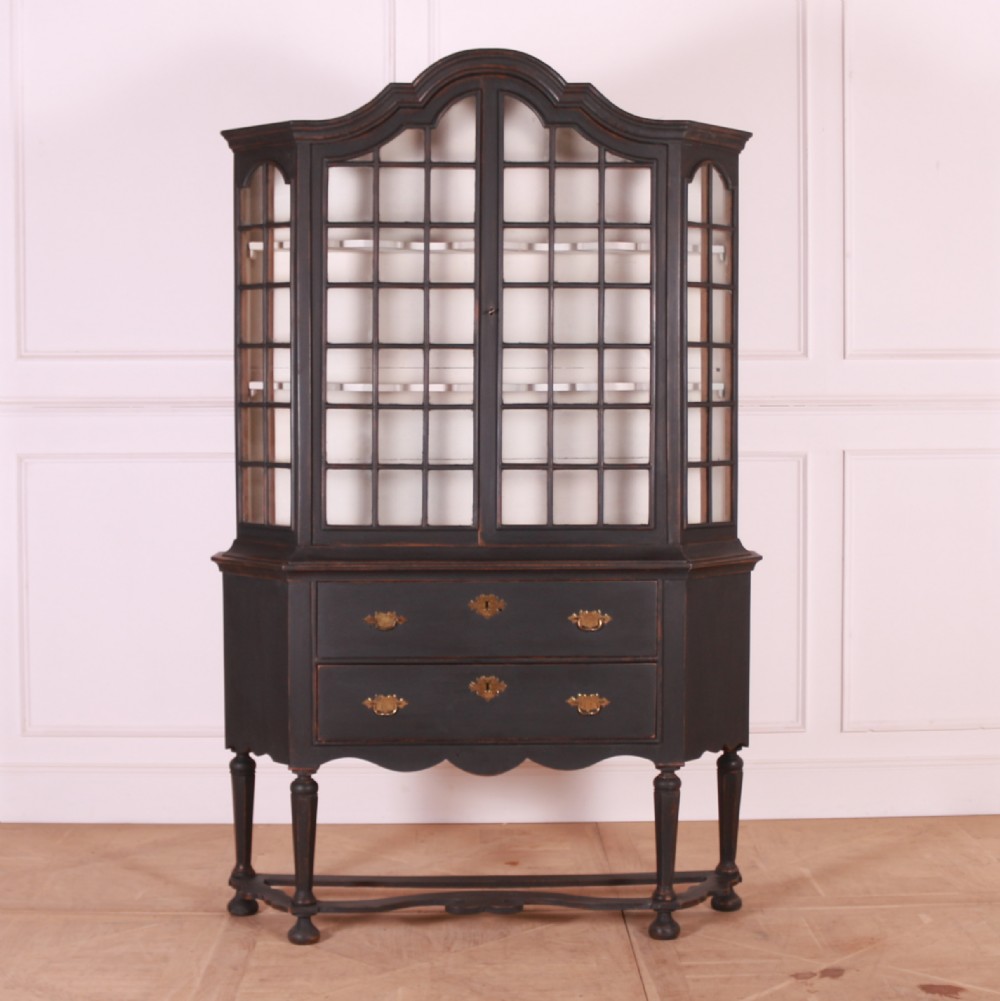 Dutch Painted Vitrine