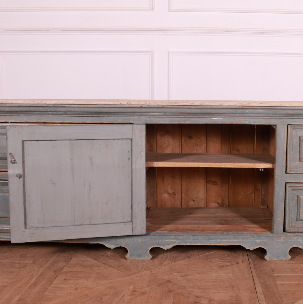 18th Century English Dresser Base View X
