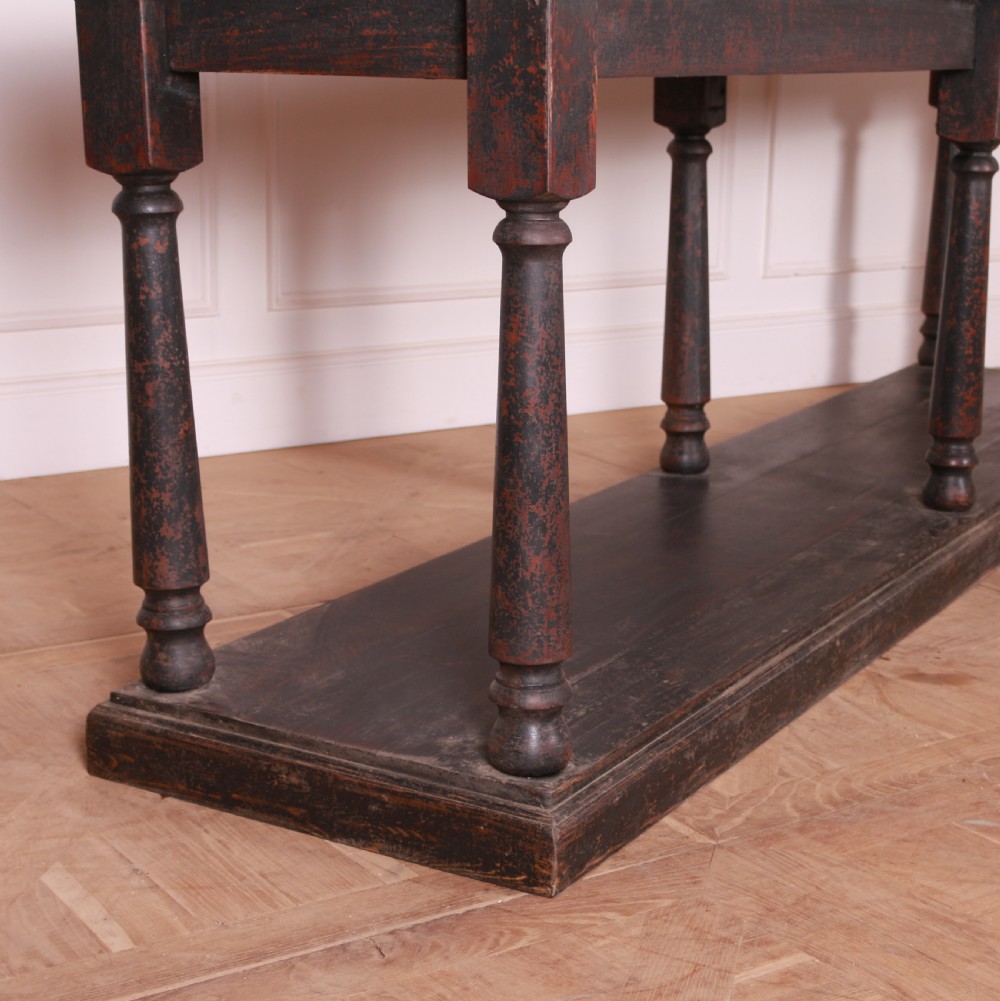 French Painted Console Table View IV