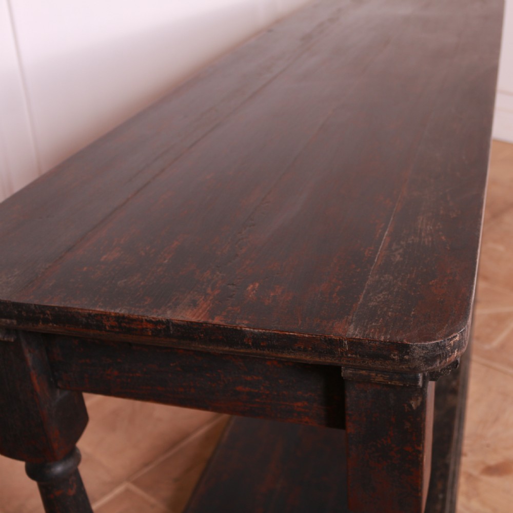 French Painted Console Table View VI