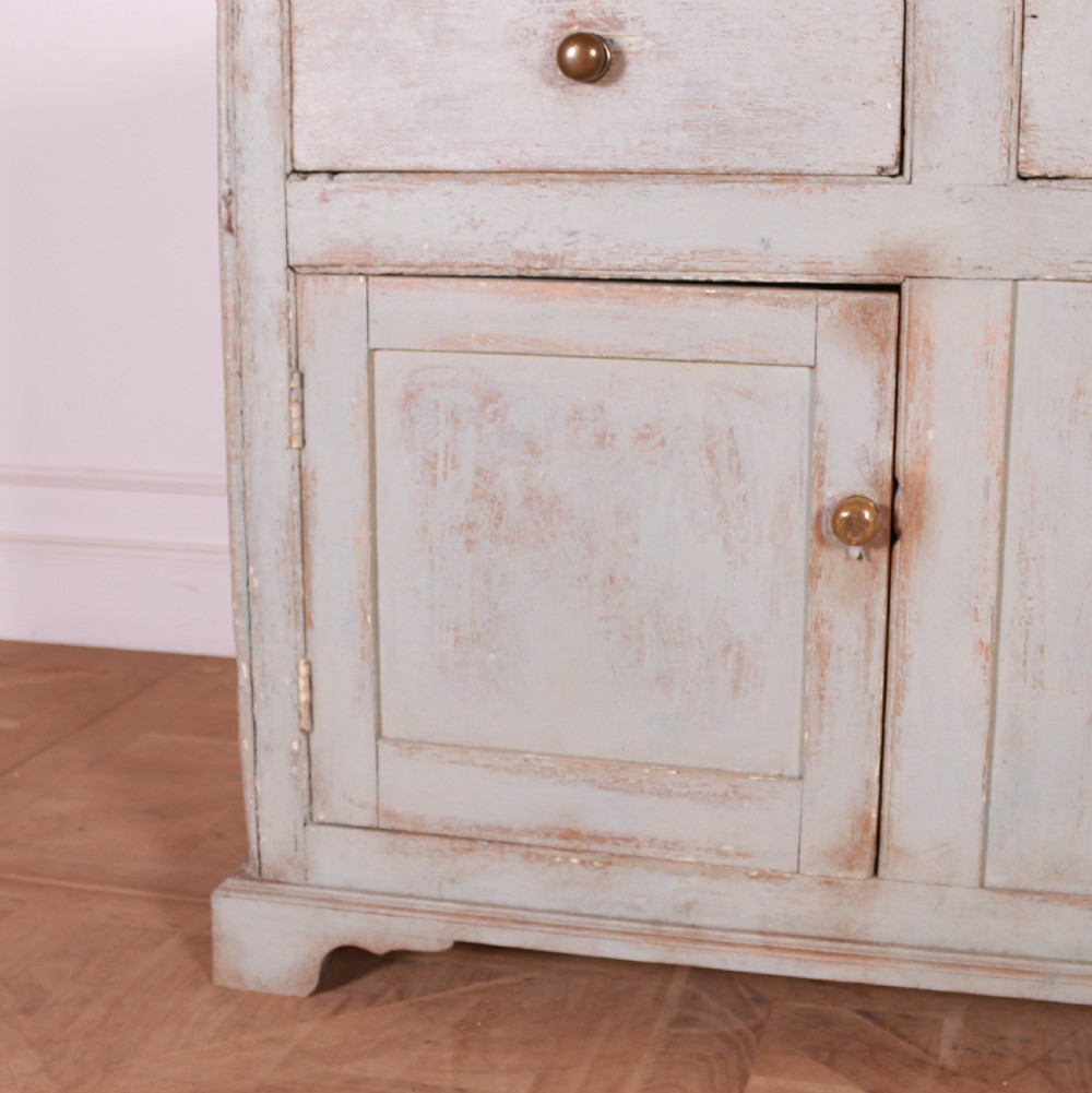 English Painted Dresser Base View III