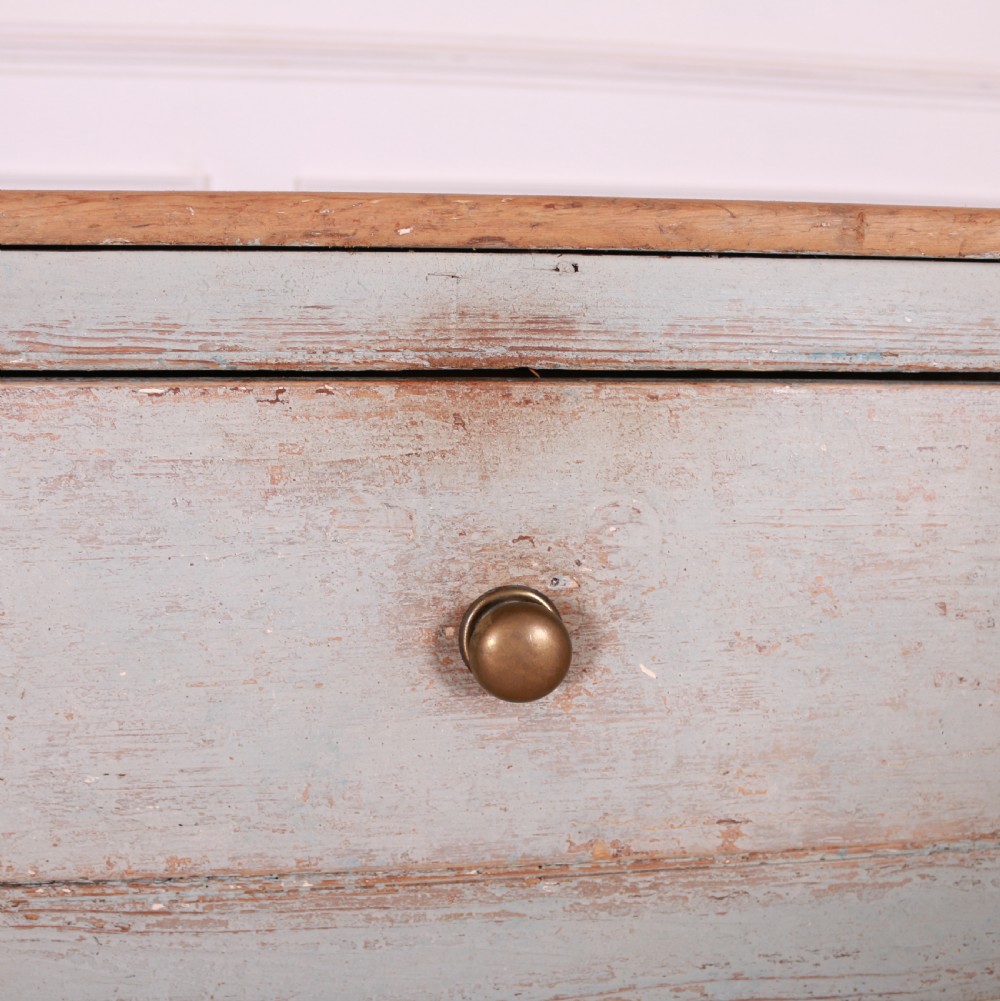 English Painted Dresser Base View VI