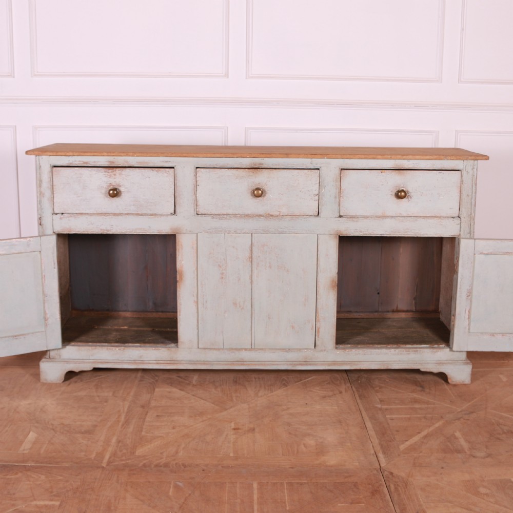 English Painted Dresser Base View VIII
