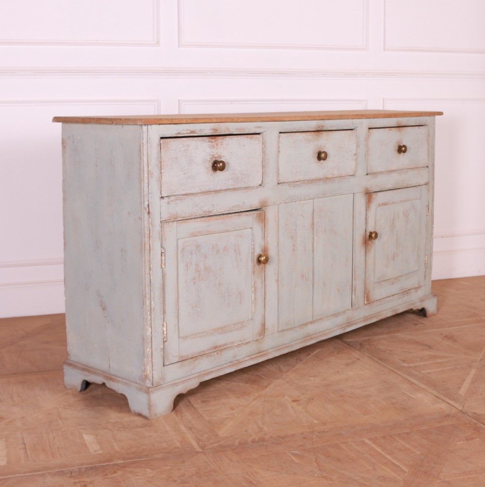 English Painted Dresser Base View IX