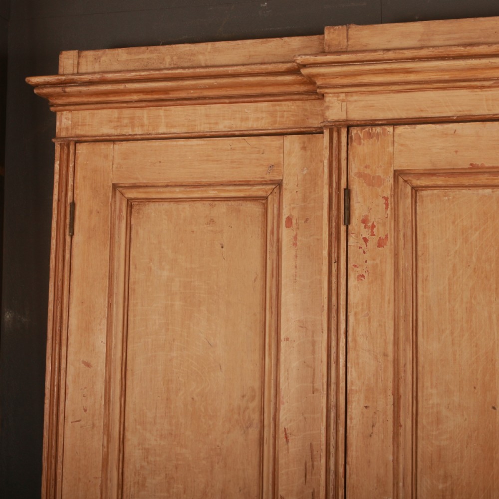 Narrow English Breakfront Cupboard View II