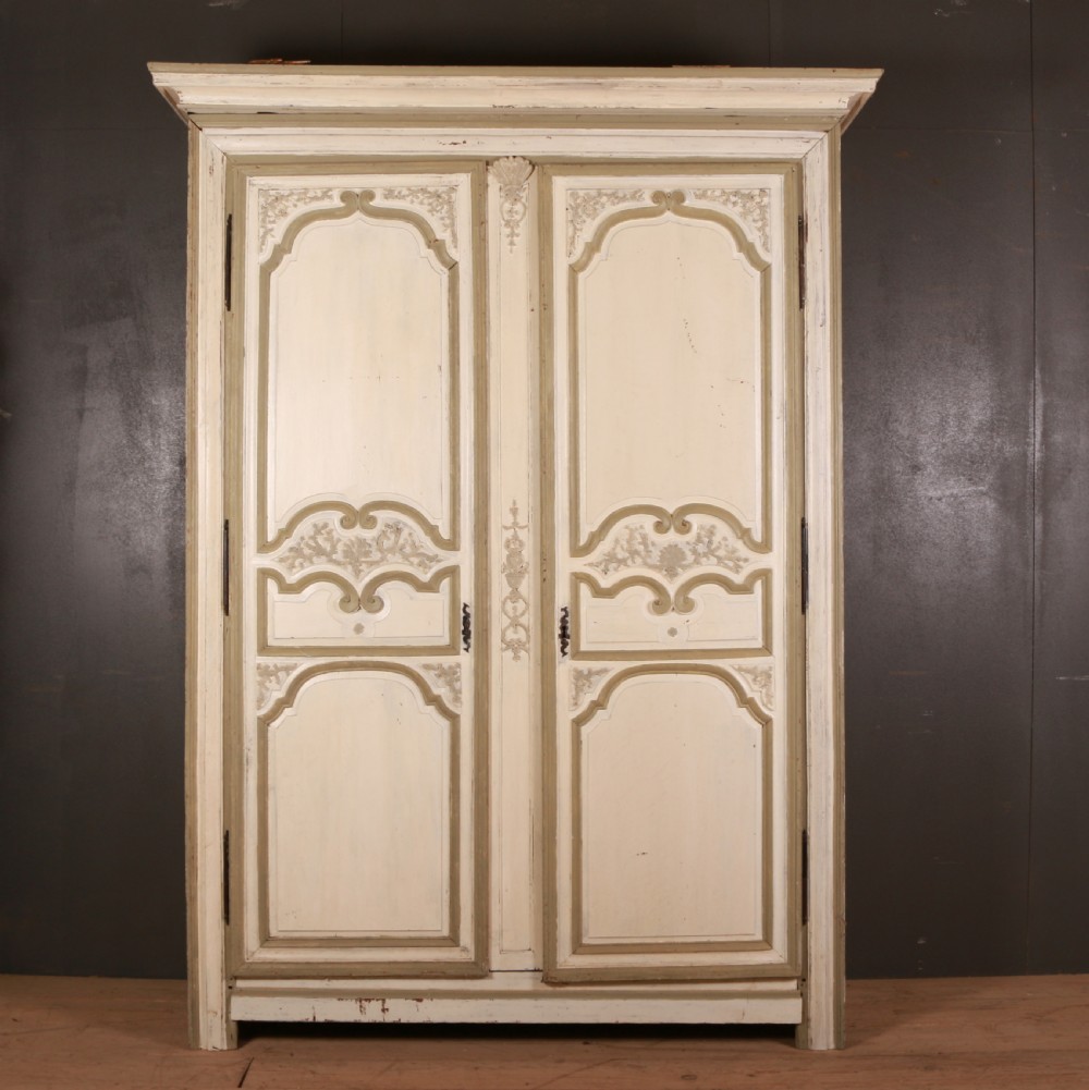 French Painted Armoire