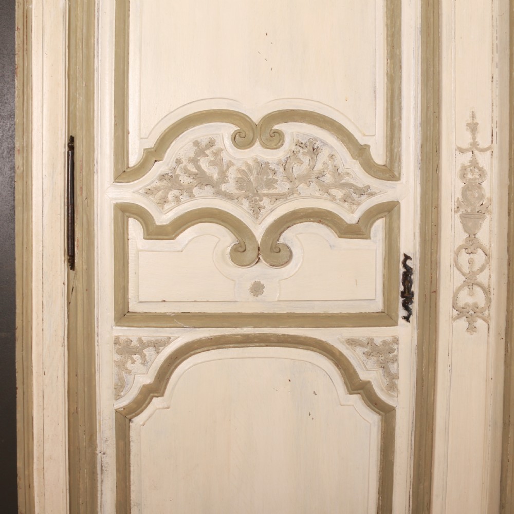 French Painted Armoire View II