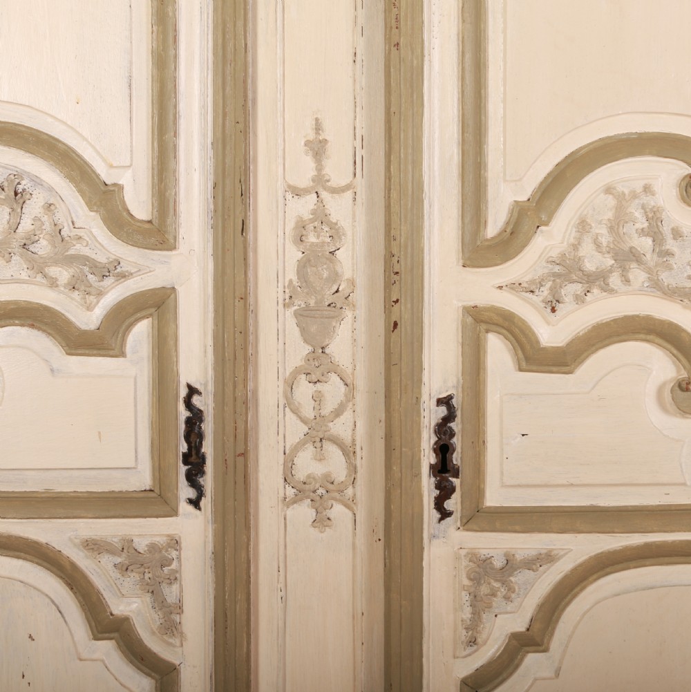 French Painted Armoire View III