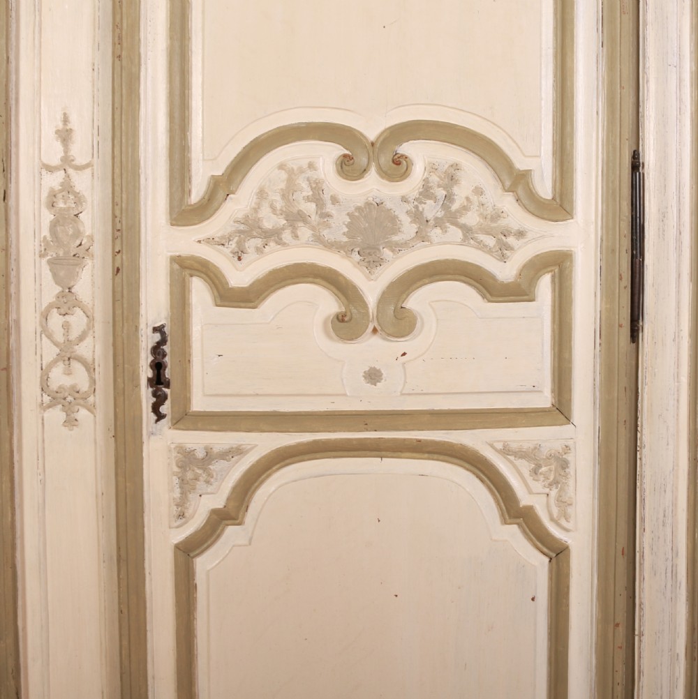 French Painted Armoire View IV
