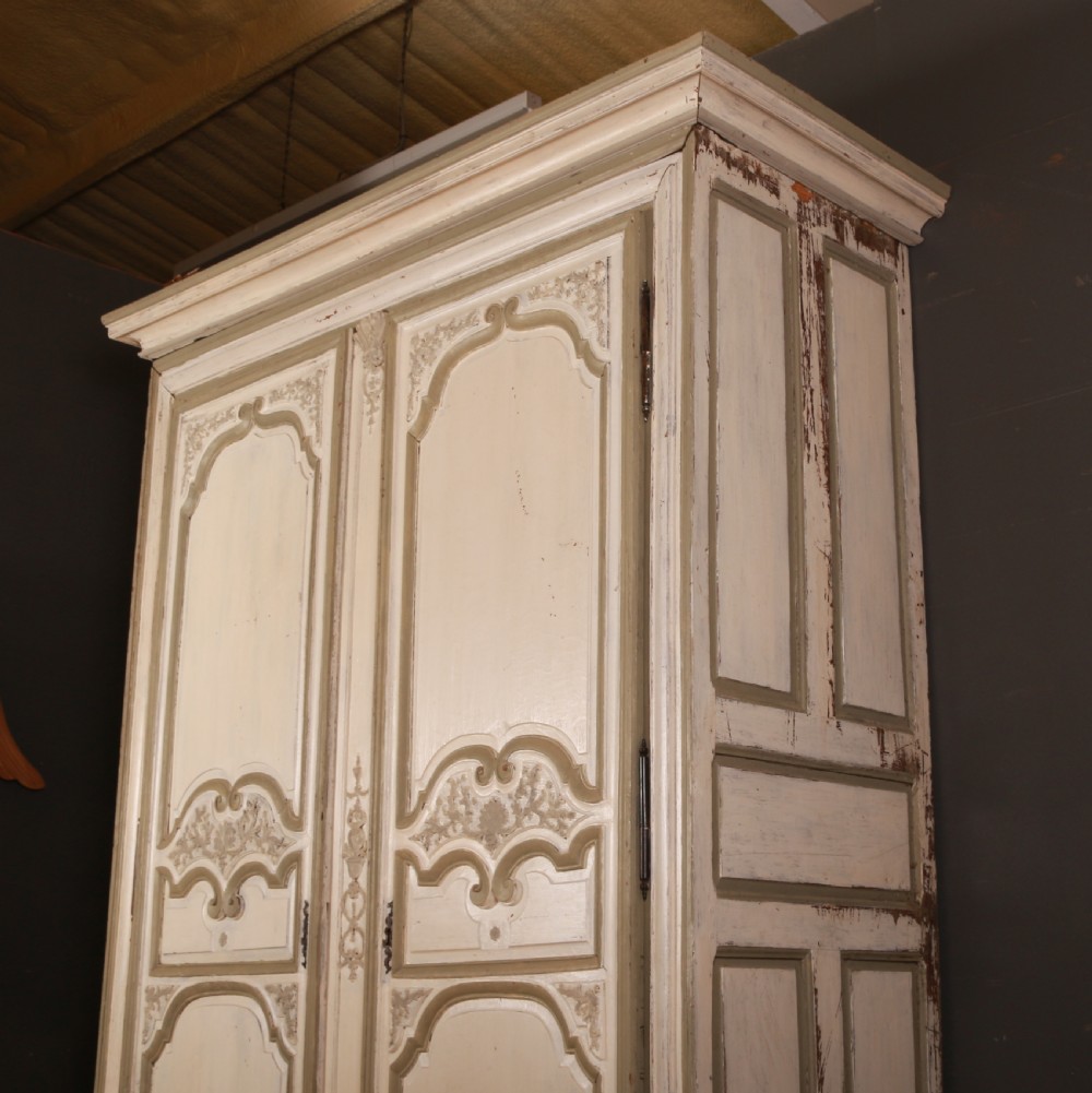 French Painted Armoire View VIII