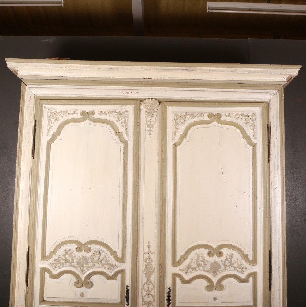 French Painted Armoire View XII