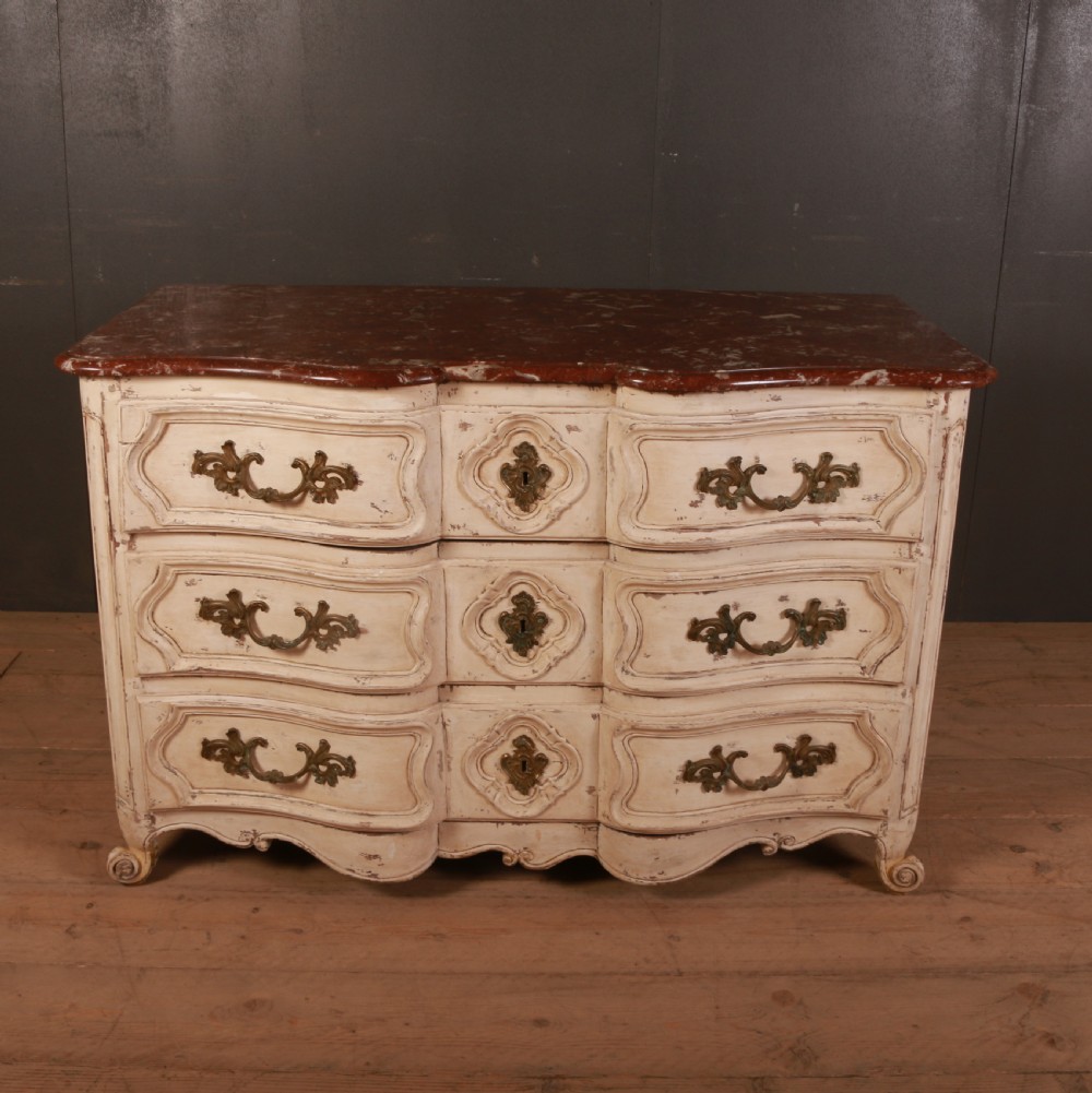 French Serpentine Commode View II