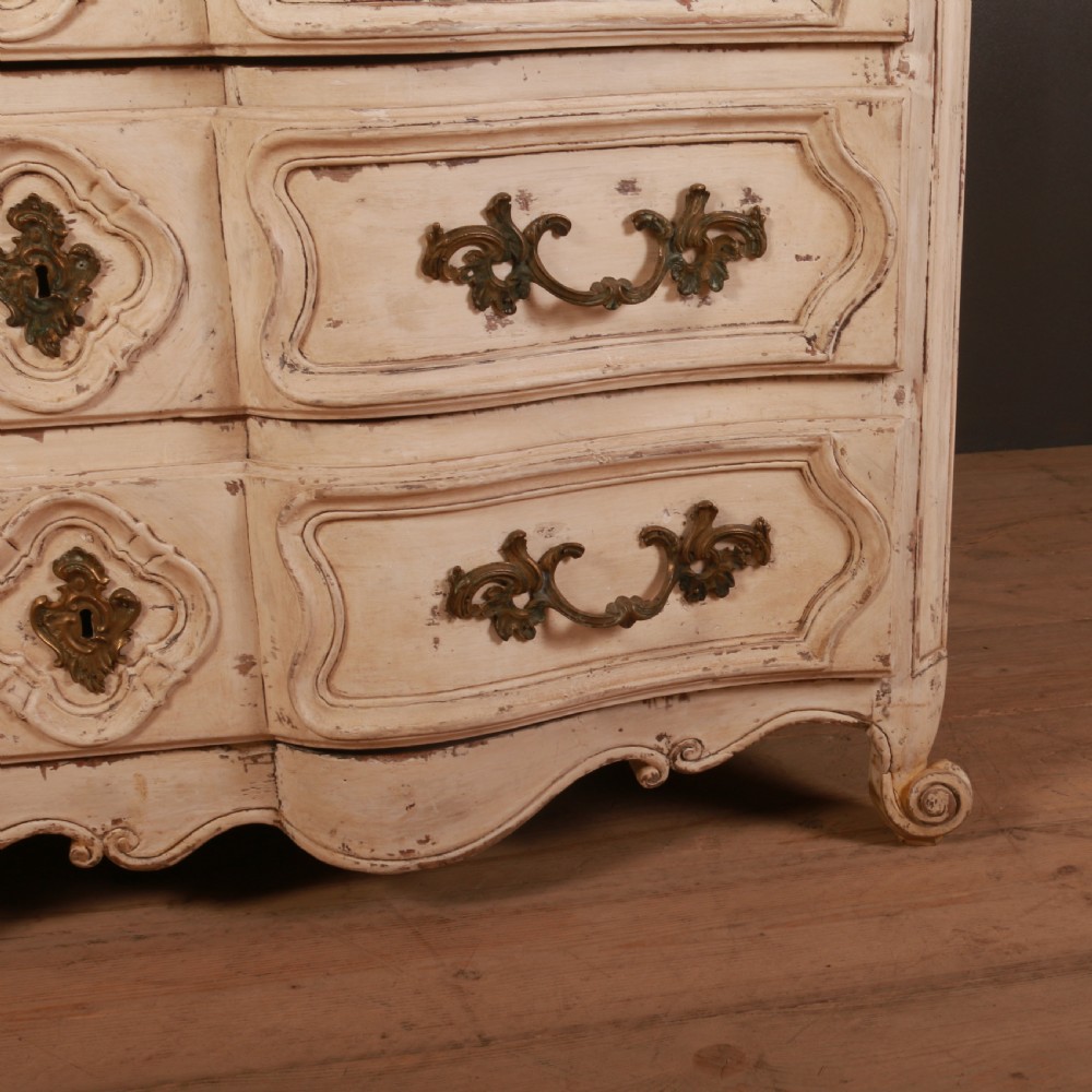 French Serpentine Commode View IV