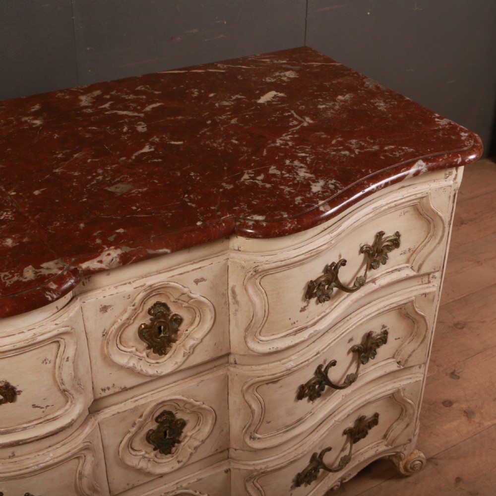 French Serpentine Commode View IX