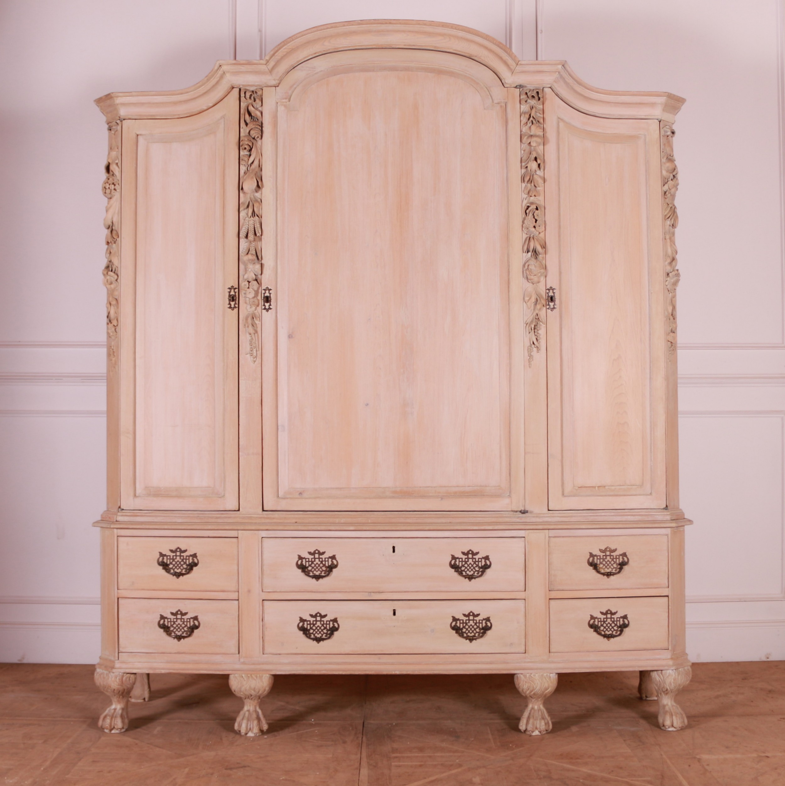 Dutch Pine Linen Cupboard