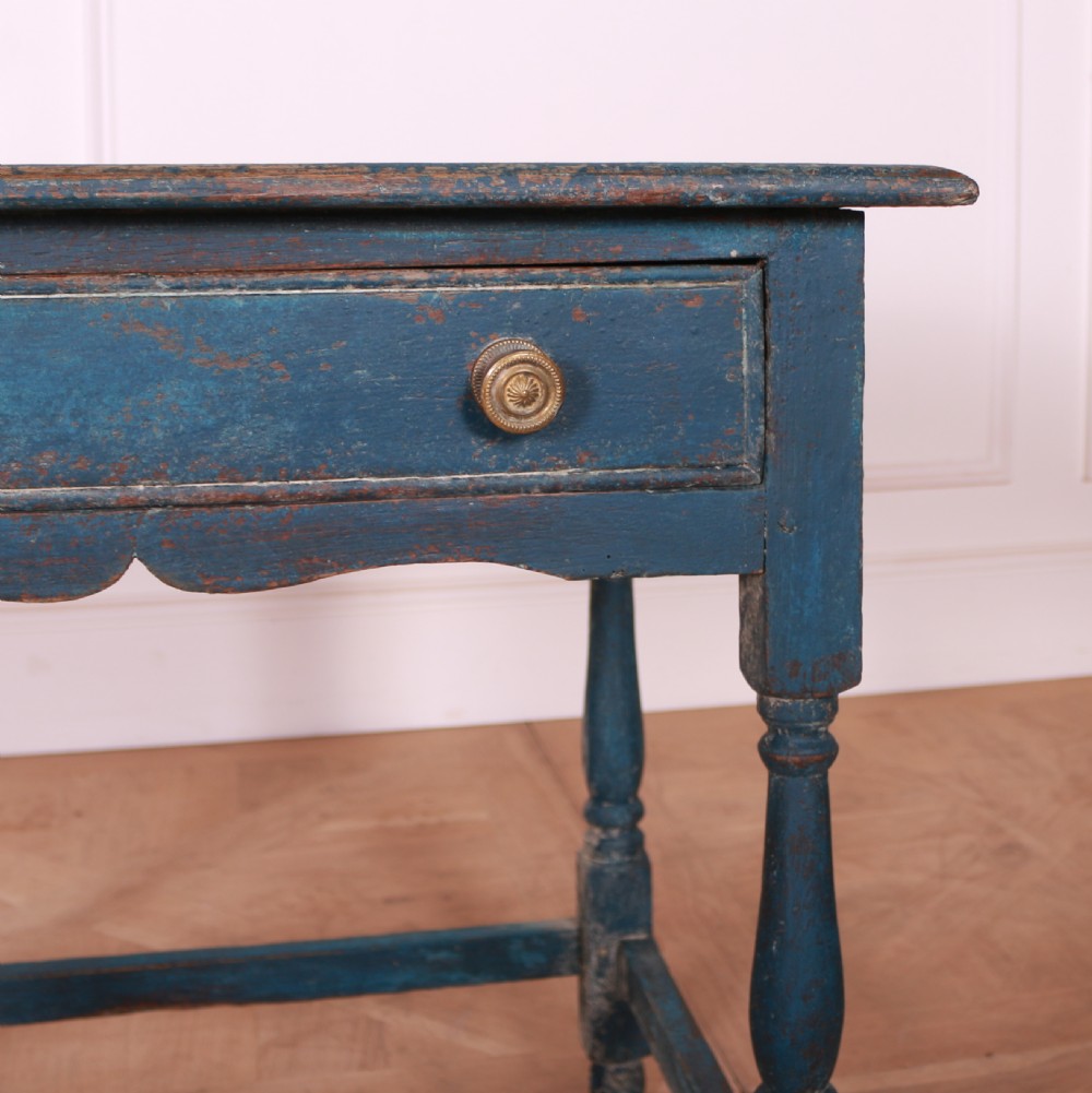 18th Century Painted Lamp Table View III