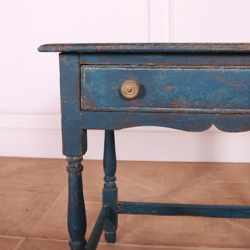 18th Century Painted Lamp Table View IV