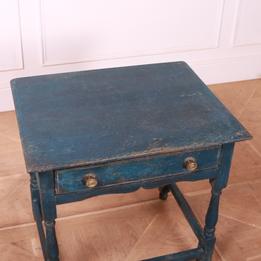 18th Century Painted Lamp Table View VI