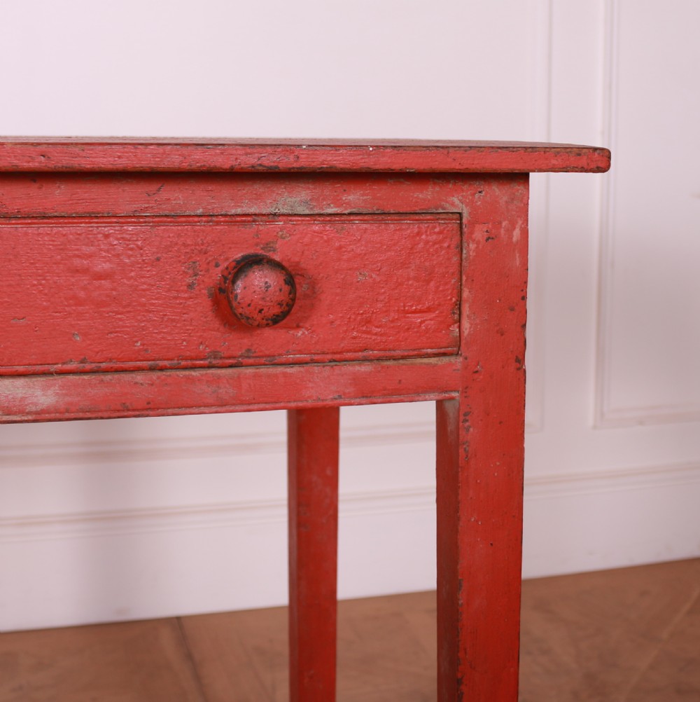 English Painted Lamp Table View III