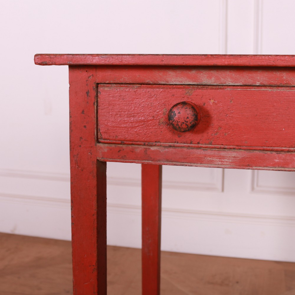 English Painted Lamp Table View IV