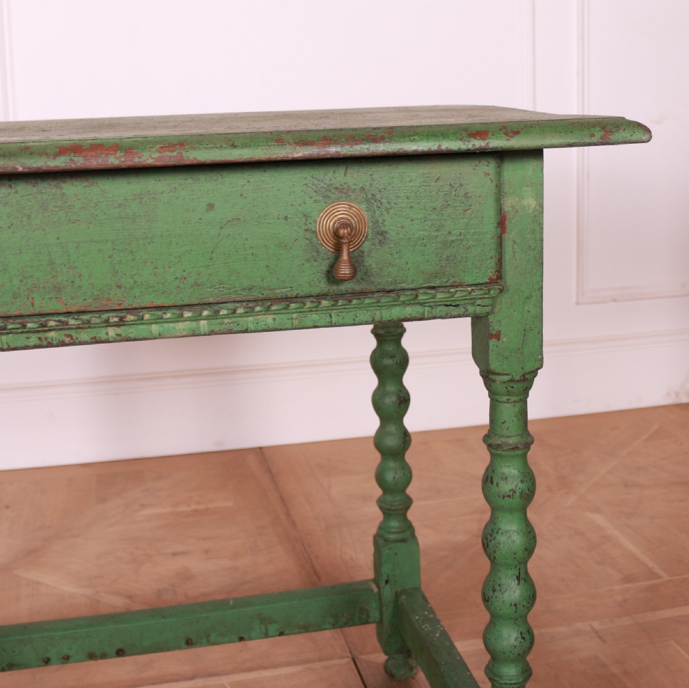 18th Century Painted Lamp Table View III