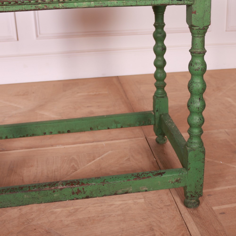 18th Century Painted Lamp Table View IV