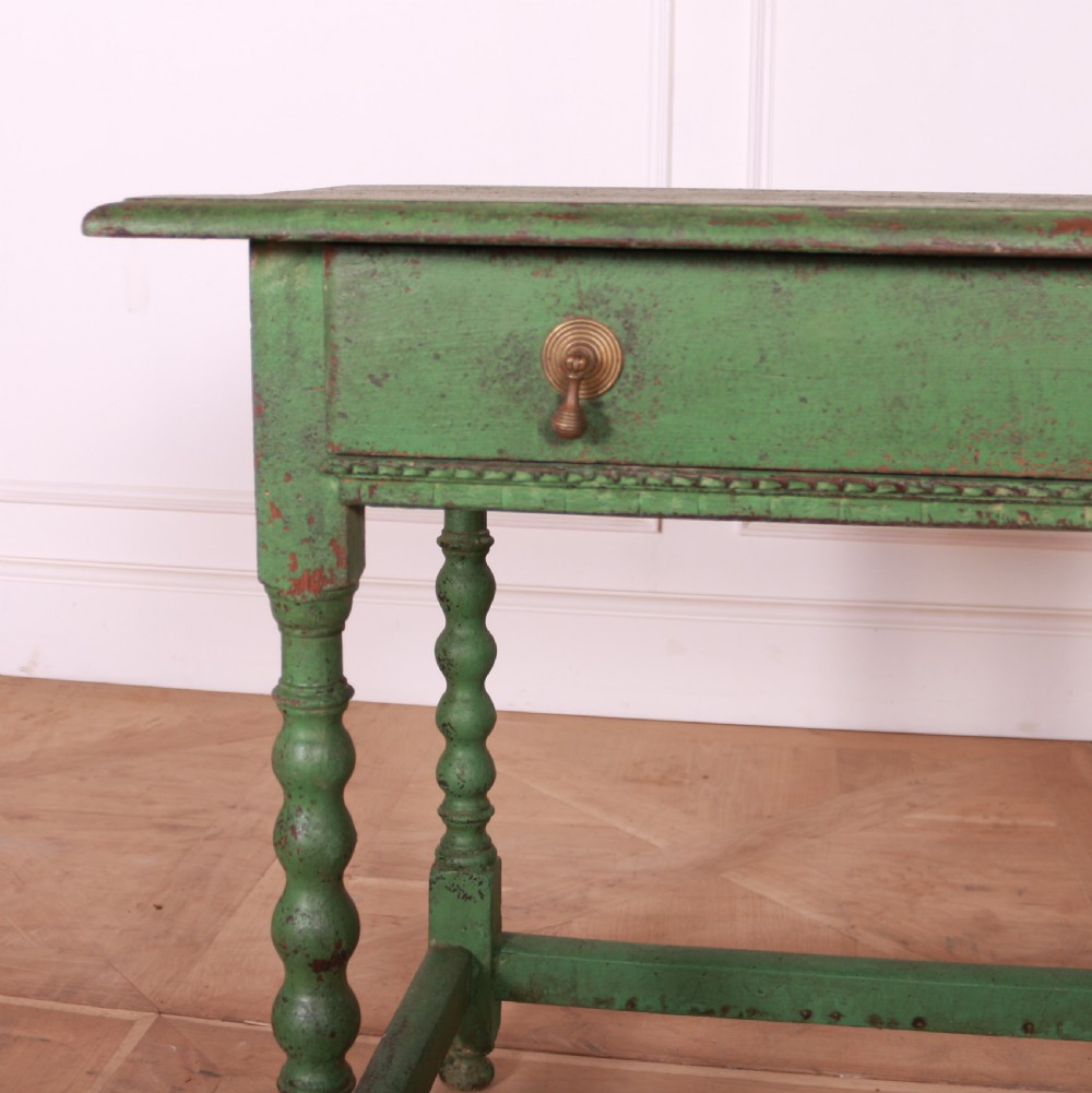 18th Century Painted Lamp Table View VI