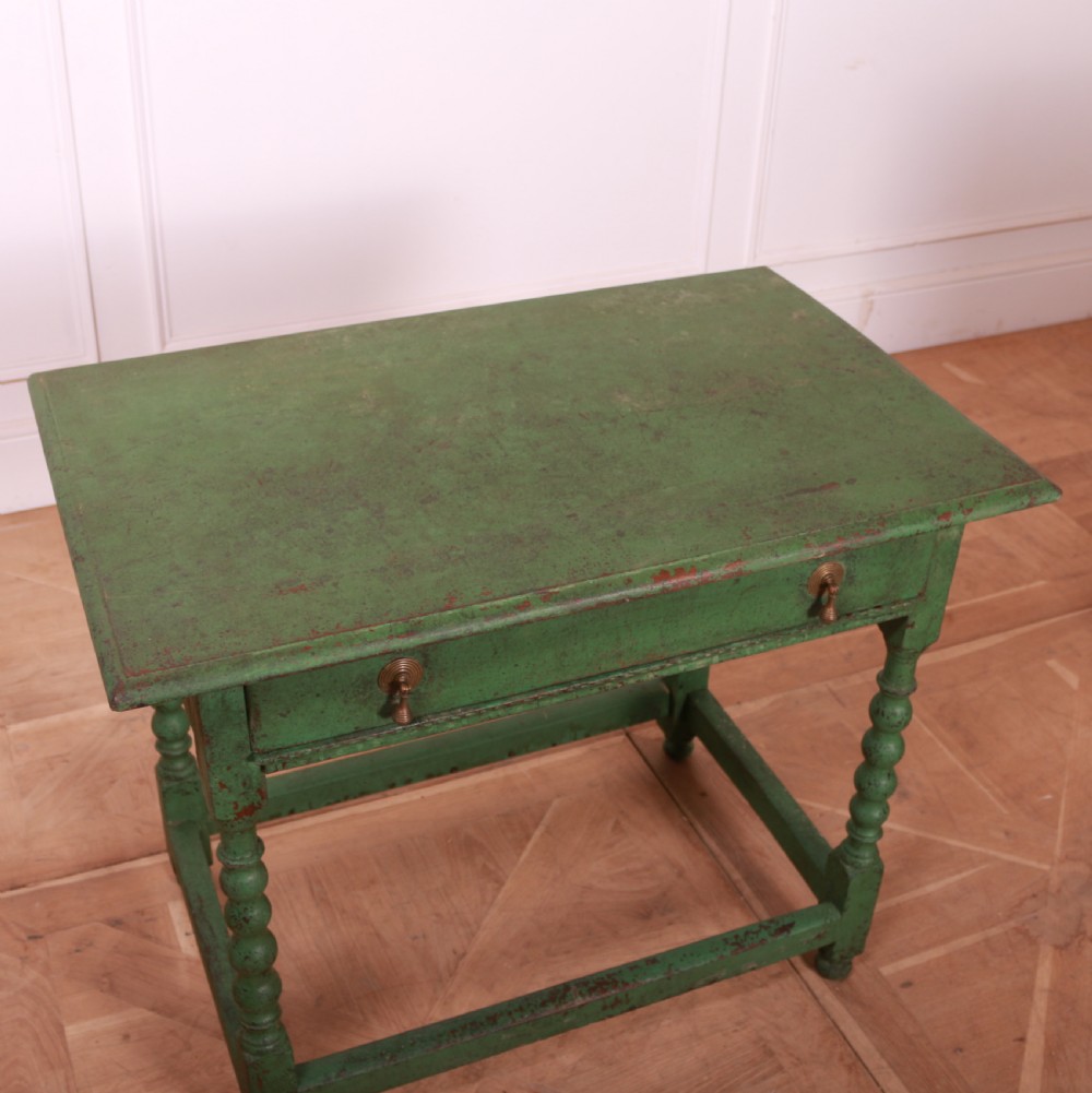 18th Century Painted Lamp Table View VII