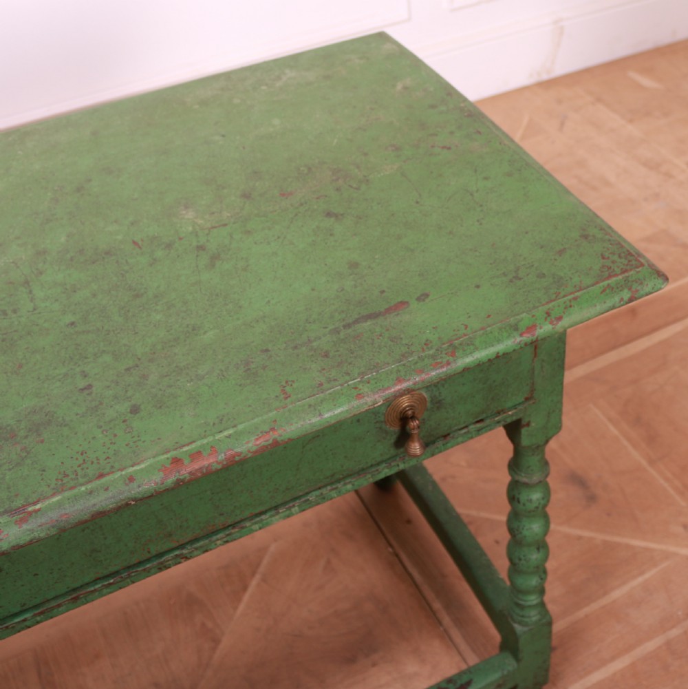 18th Century Painted Lamp Table View IX