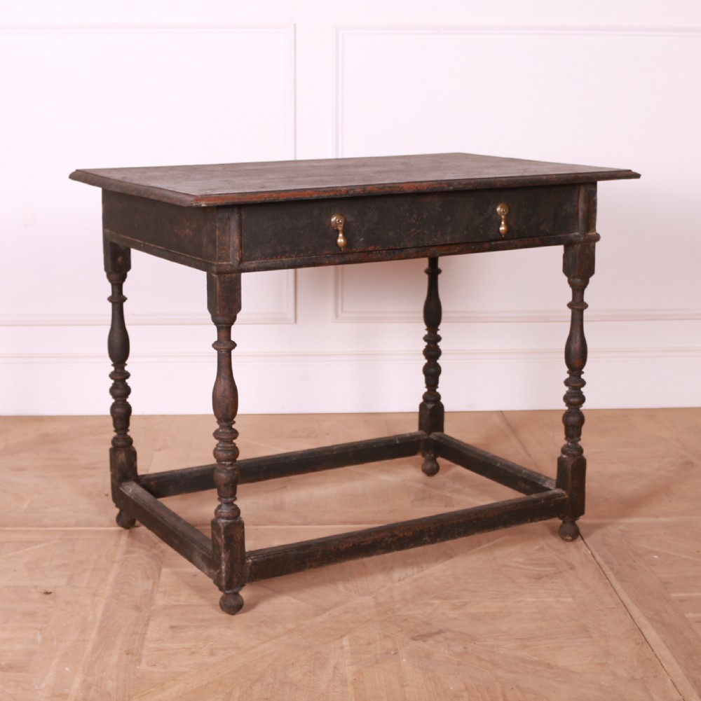 18th Century Painted Lamp Table
