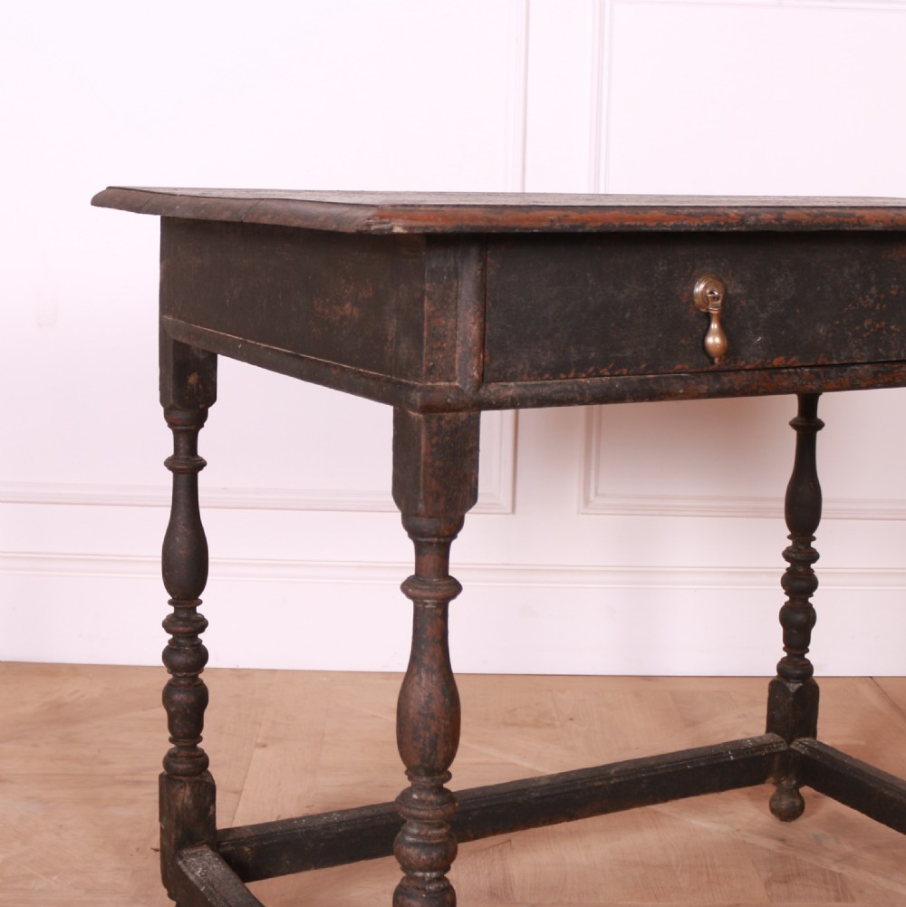 18th Century Painted Lamp Table View III
