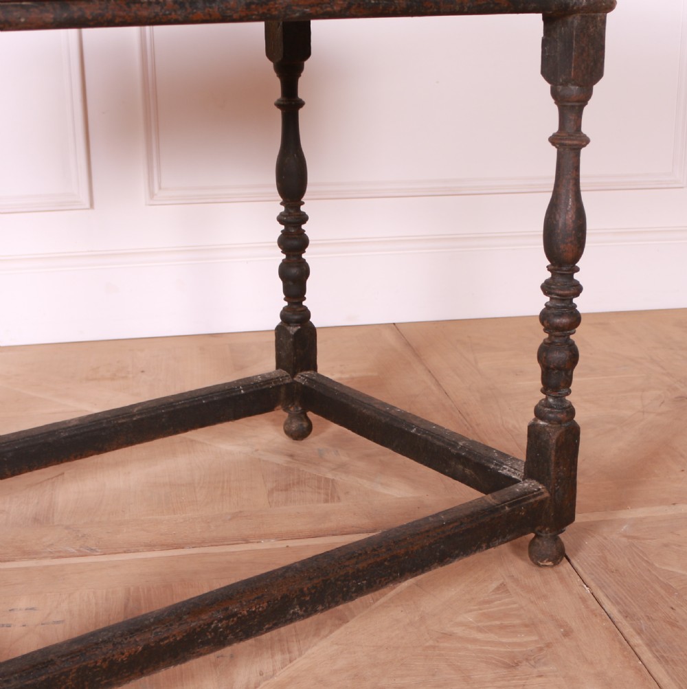 18th Century Painted Lamp Table View IV