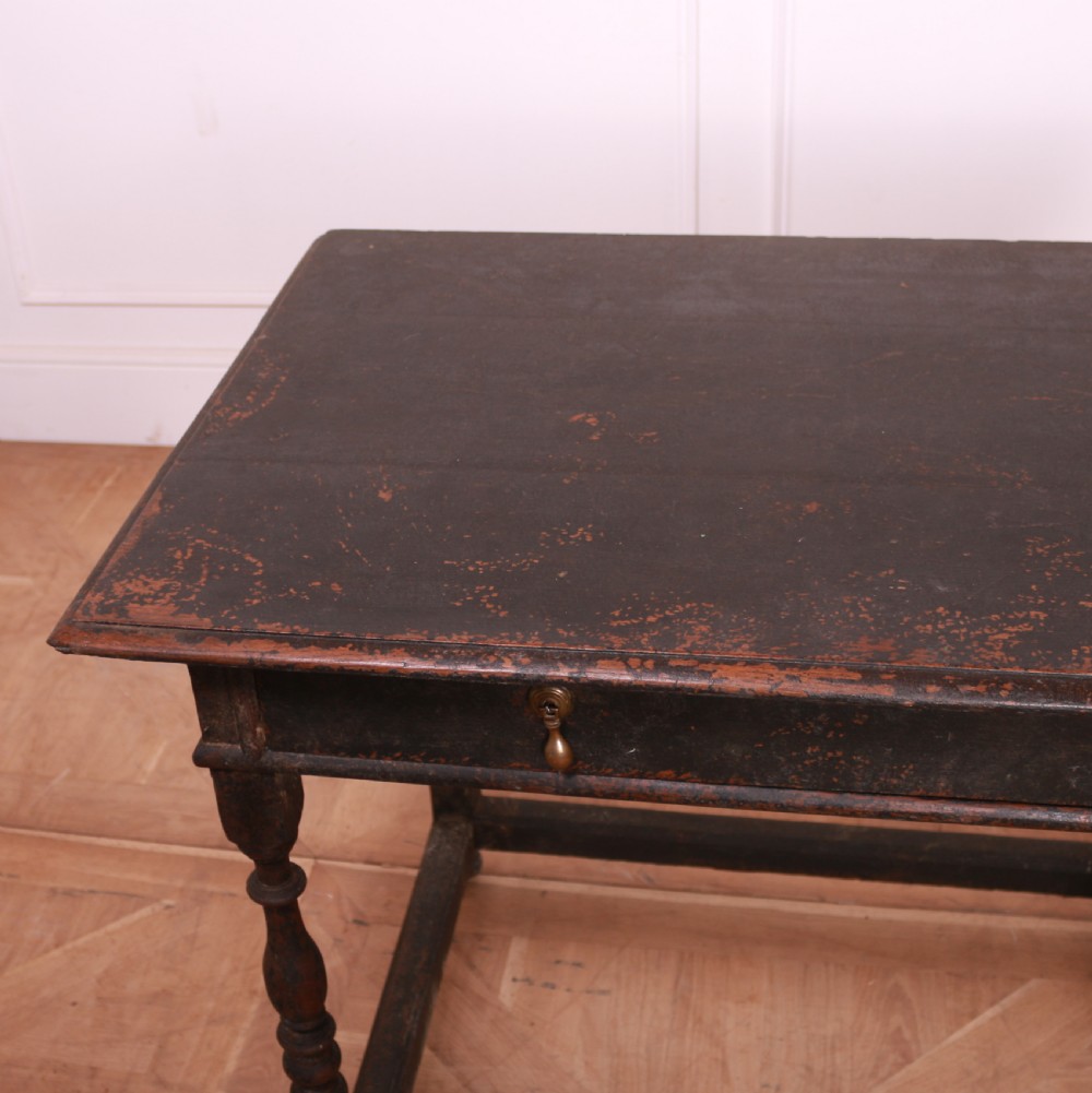 18th Century Painted Lamp Table View VI