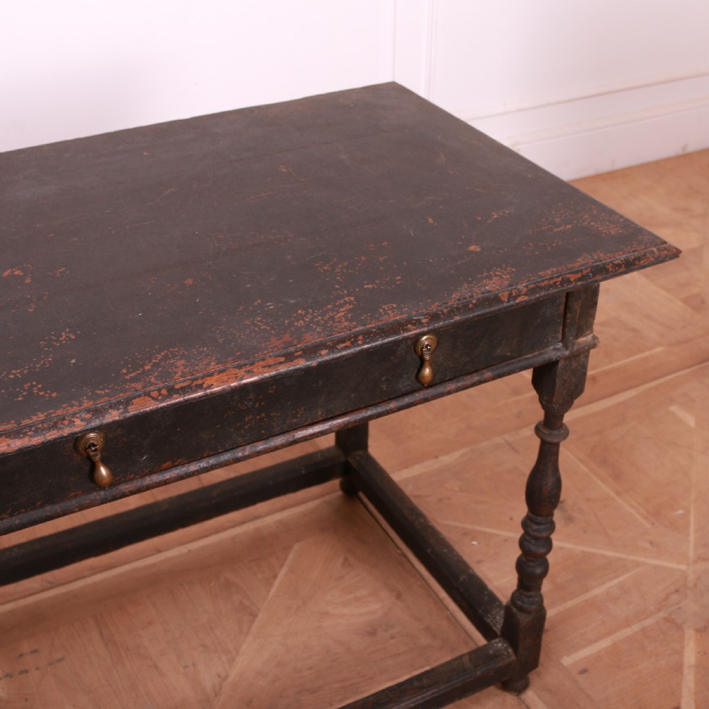 18th Century Painted Lamp Table View VII