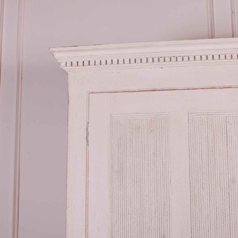 Danish Painted Linen Cupboard View II
