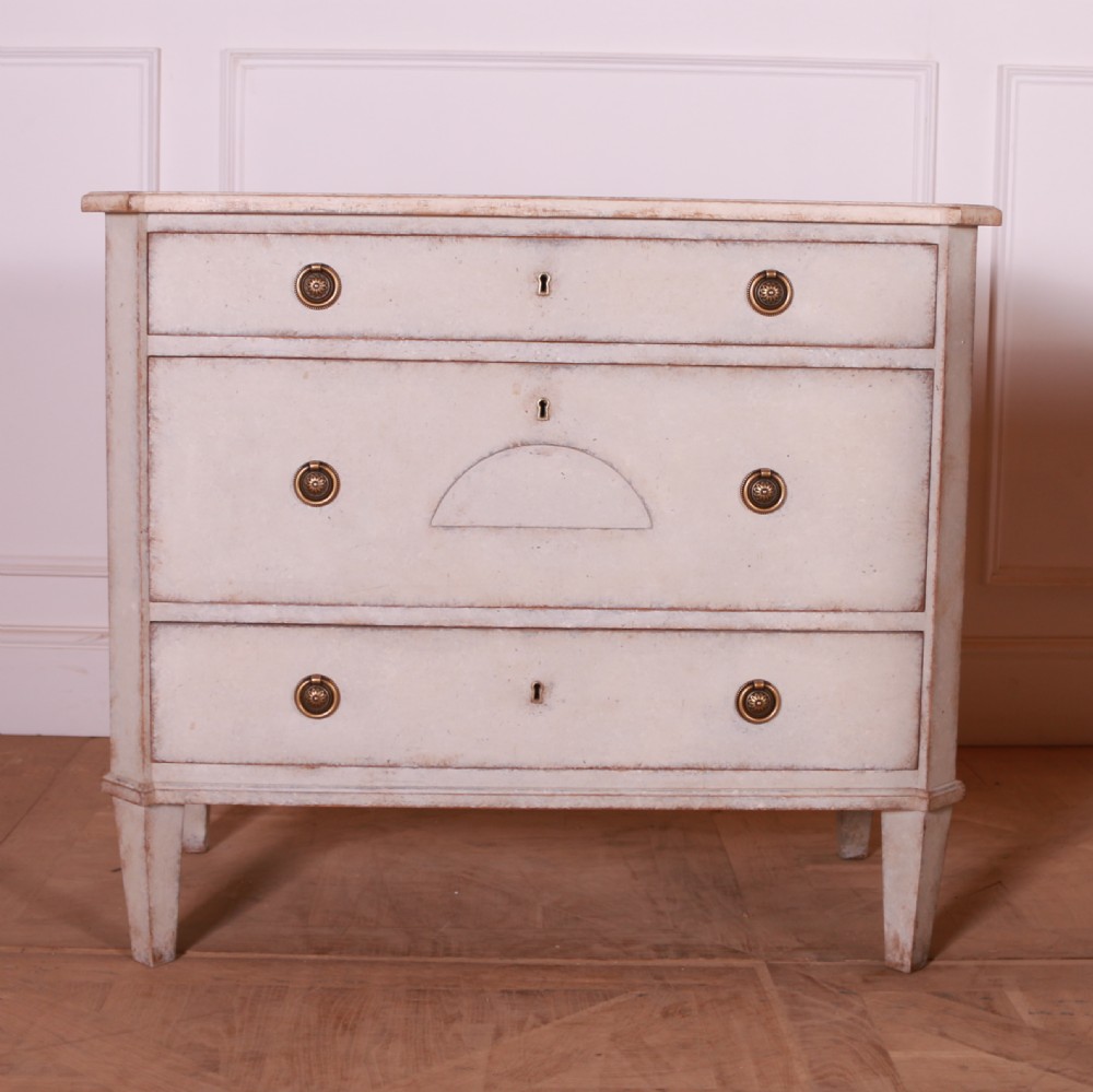 Pair of Swedish Painted Commodes View VII