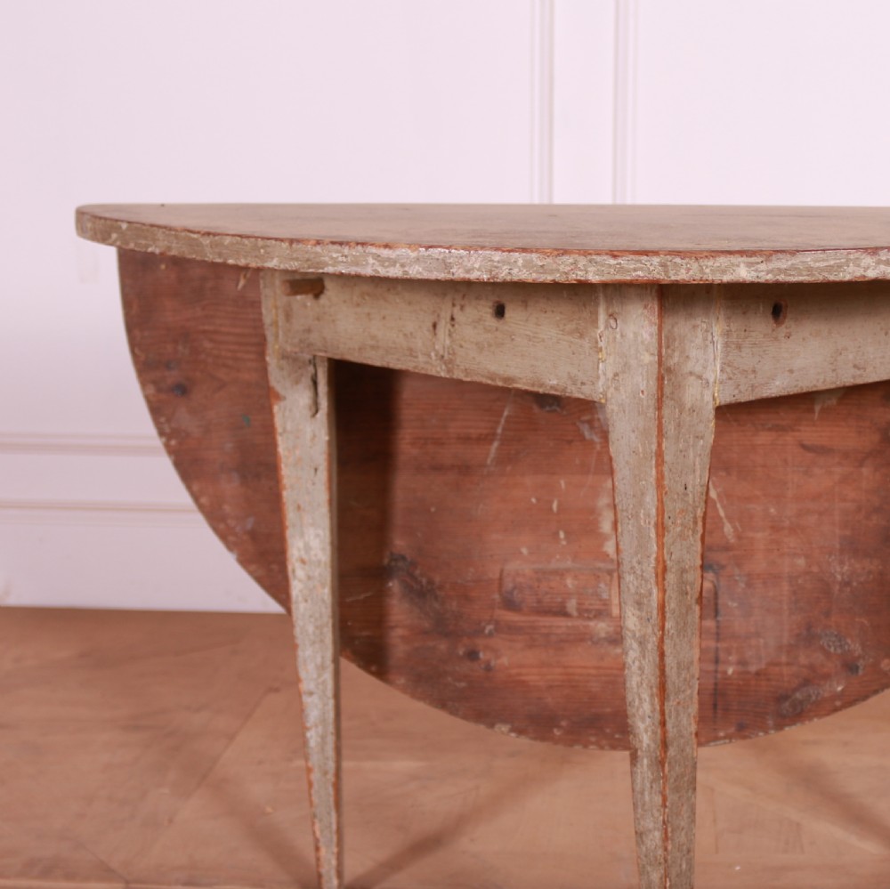 Swedish Drop Leaf Table View VI