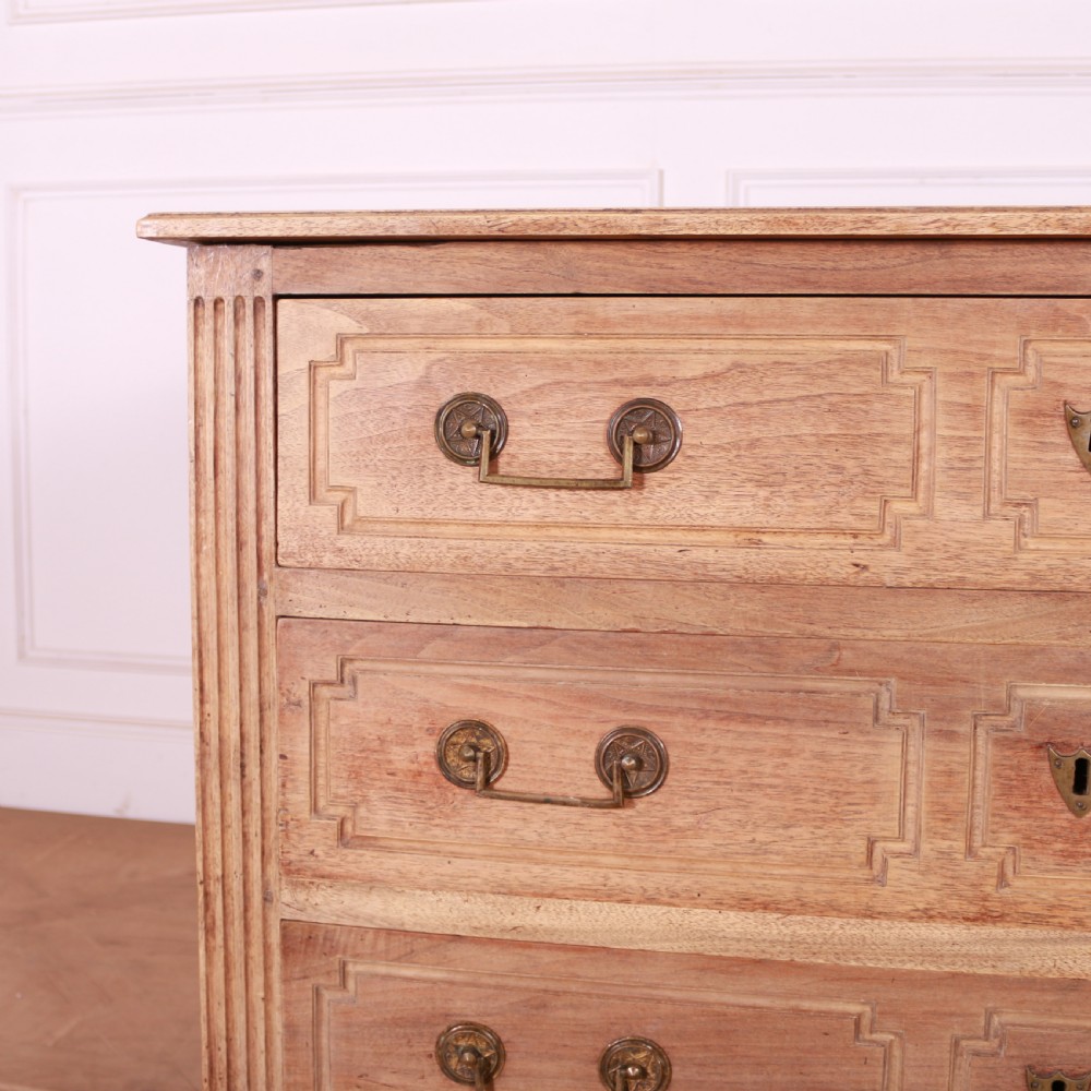French Bleached Walnut Commode View III