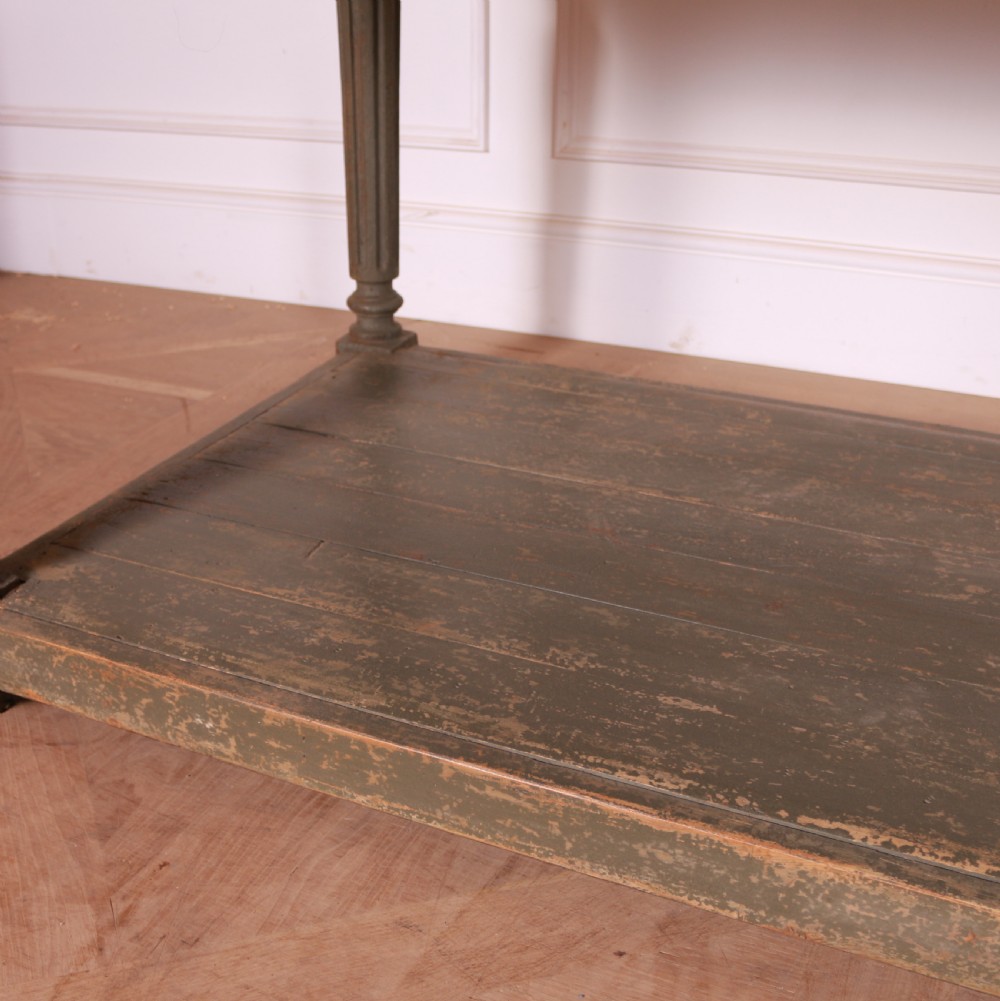 French Painted Drapers Table View VI