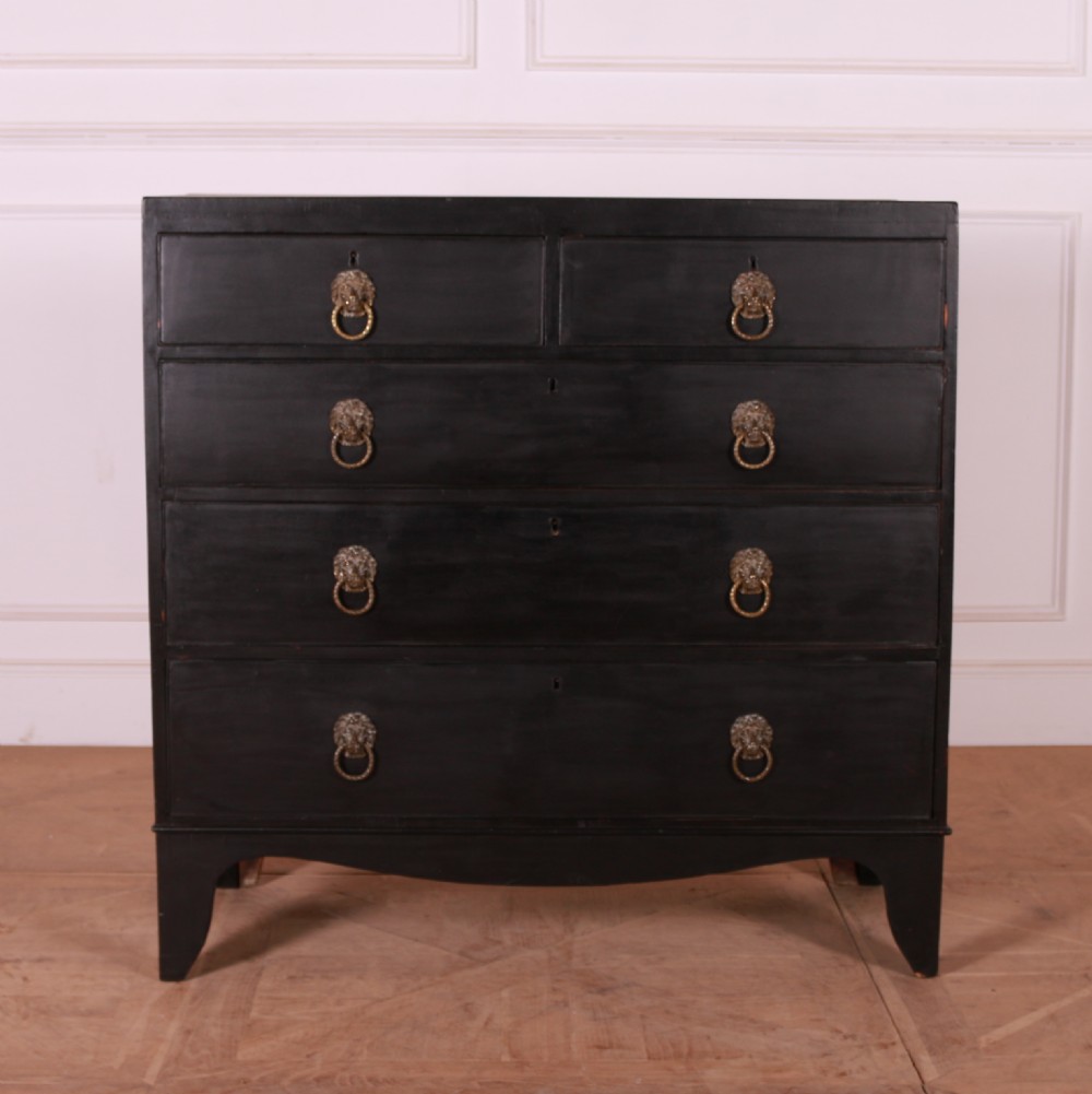 English Painted Chest of Drawers