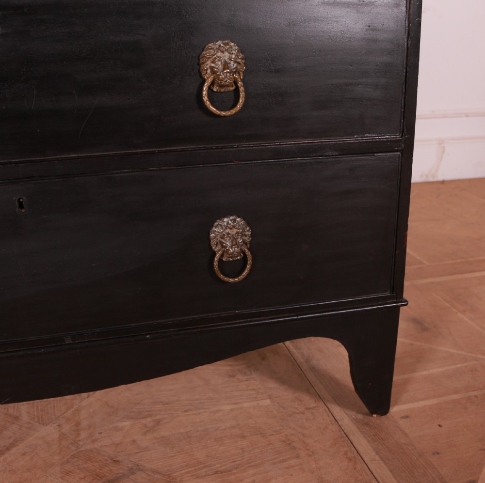 English Painted Chest of Drawers View VI