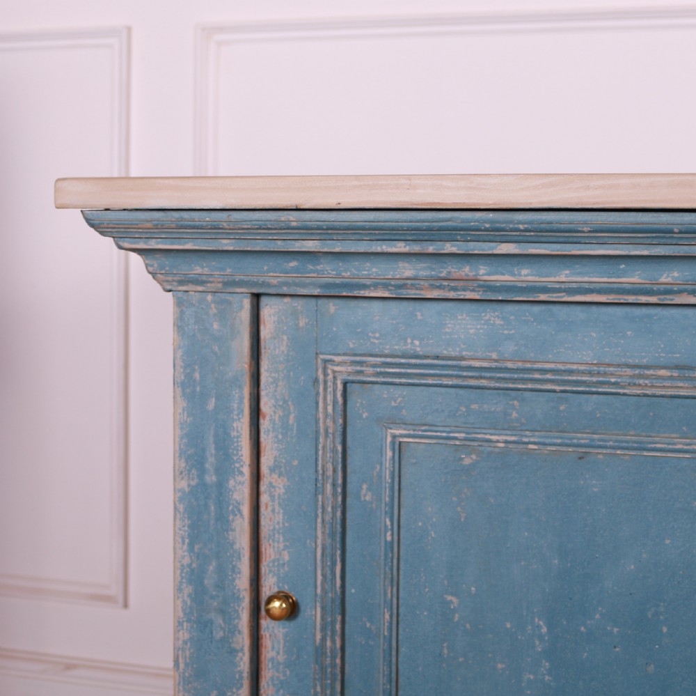 English Painted Dresser Base View VII