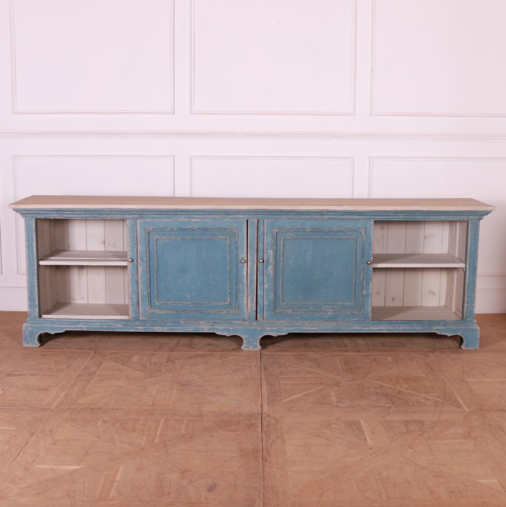 English Painted Dresser Base View VIII