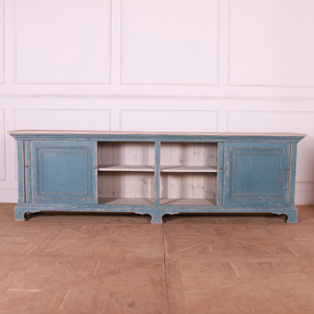 English Painted Dresser Base View IX