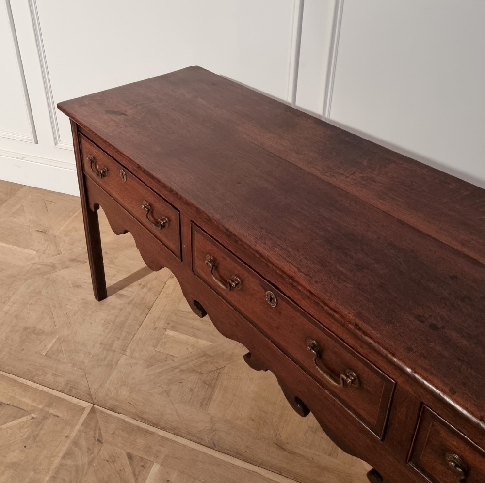 18th Century Oak Dresser Base View IV