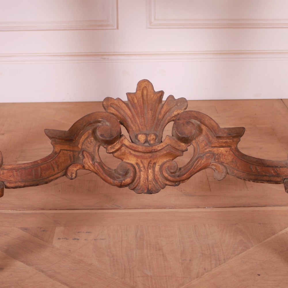 Italian Carved Console Table View III