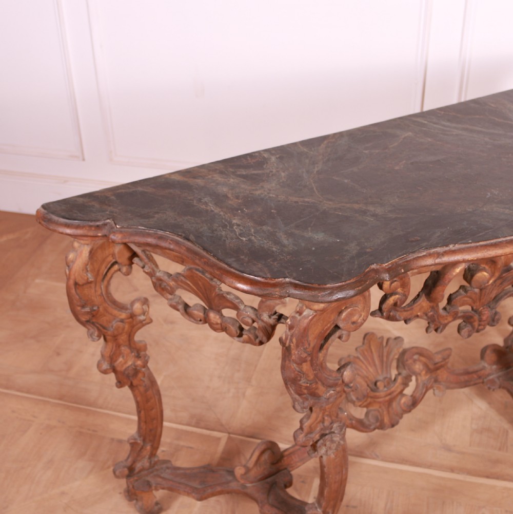 Italian Carved Console Table View VI